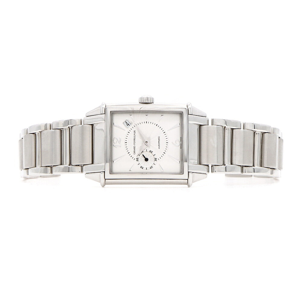 GIRARD PERREGAUX ジラールペルゴ ヴィンテージ 1945 25932-11-162-1 裏スケ スモールセコンド デイト シルバー SS ステンレス メンズ 自動巻き 【6ヶ月保証】【腕時計】【中古】