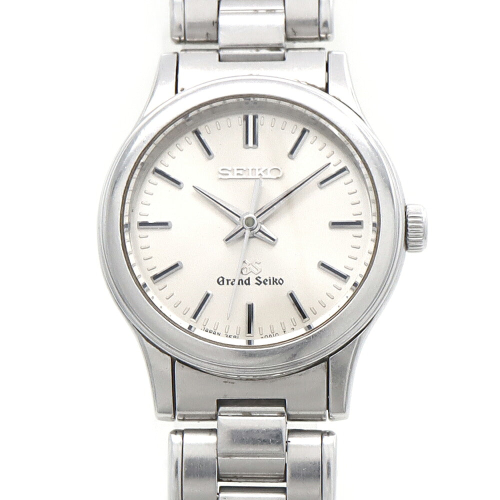 電池交換済 SEIKO セイコー GS グランドセイコー 3F81-0A10 100m防水 シルバー SS ステンレス レディース クォーツ【6ヶ月保証】【腕時計】【中古】