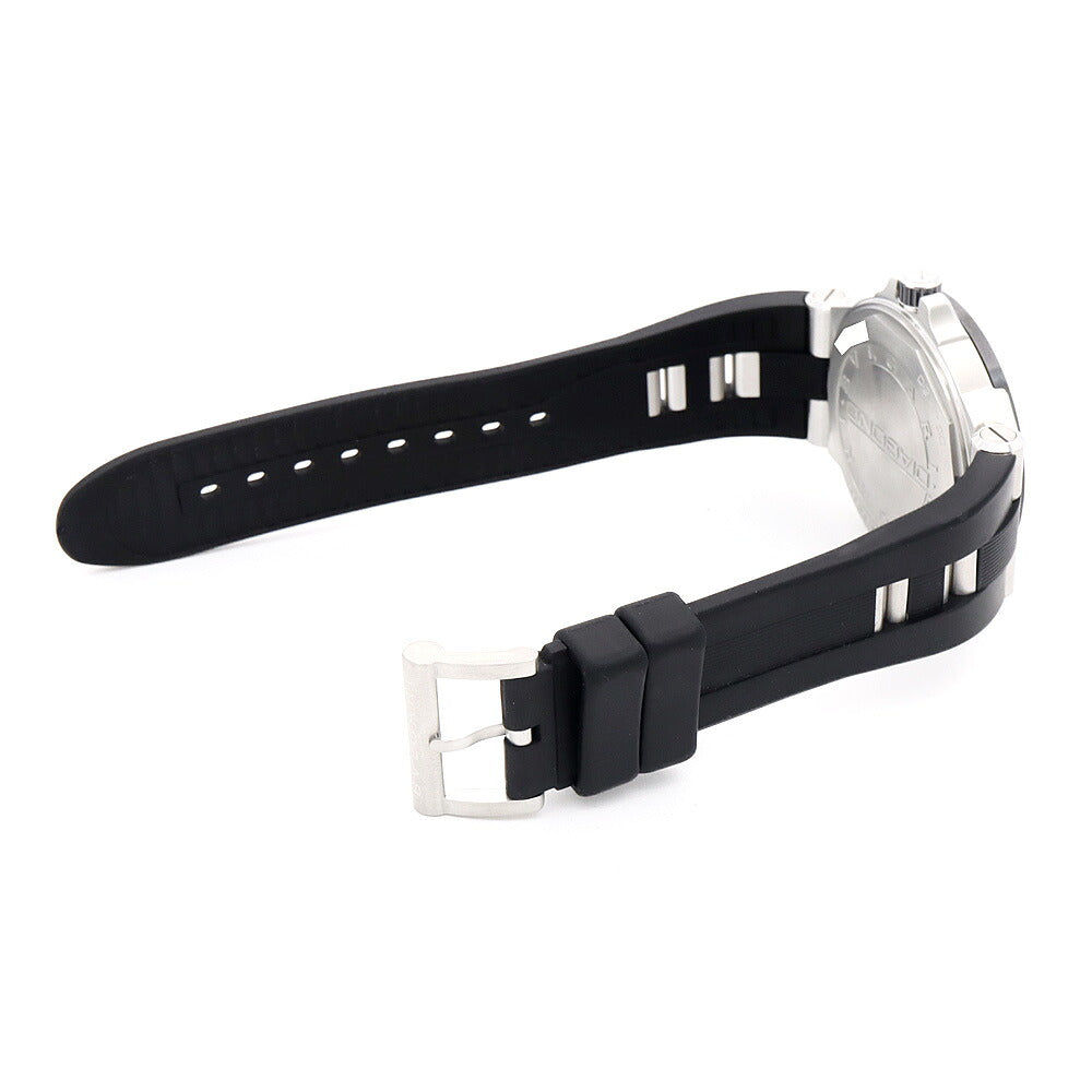 BVLGARI ブルガリ ディアゴノ DG42SC デイト 黒 ブラック CE セラミック SS ステンレス 純正ベルト 純正尾錠 メンズ 自動巻き【6ヶ月保証】【腕時計】【中古】