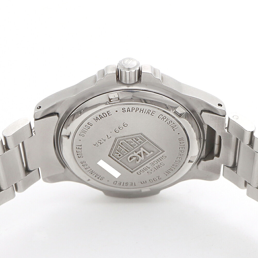 電池交換済 TAG Heuer タグホイヤー プロフェッショナル200 999.713A デイト 200m防水 ライトグレー SS ステンレス メンズ クォーツ【6ヶ月保証】【腕時計】【中古】