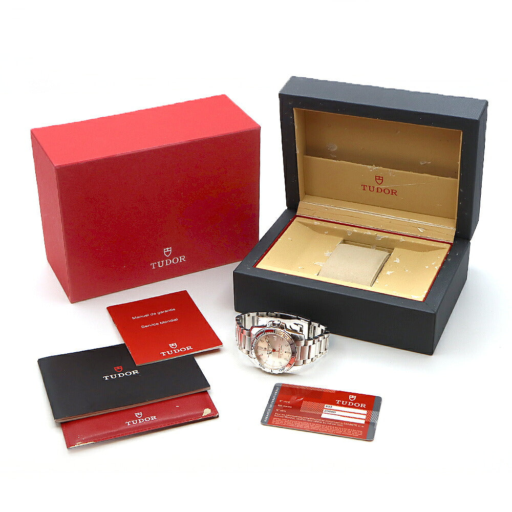 TUDOR チュードル チューダー ハイドロノートII 20060 デイト 200ｍ防水 シルバー SS ステンレス メンズ 自動巻き ハイドロノート2【6ヶ月保証】【腕時計】【中古】