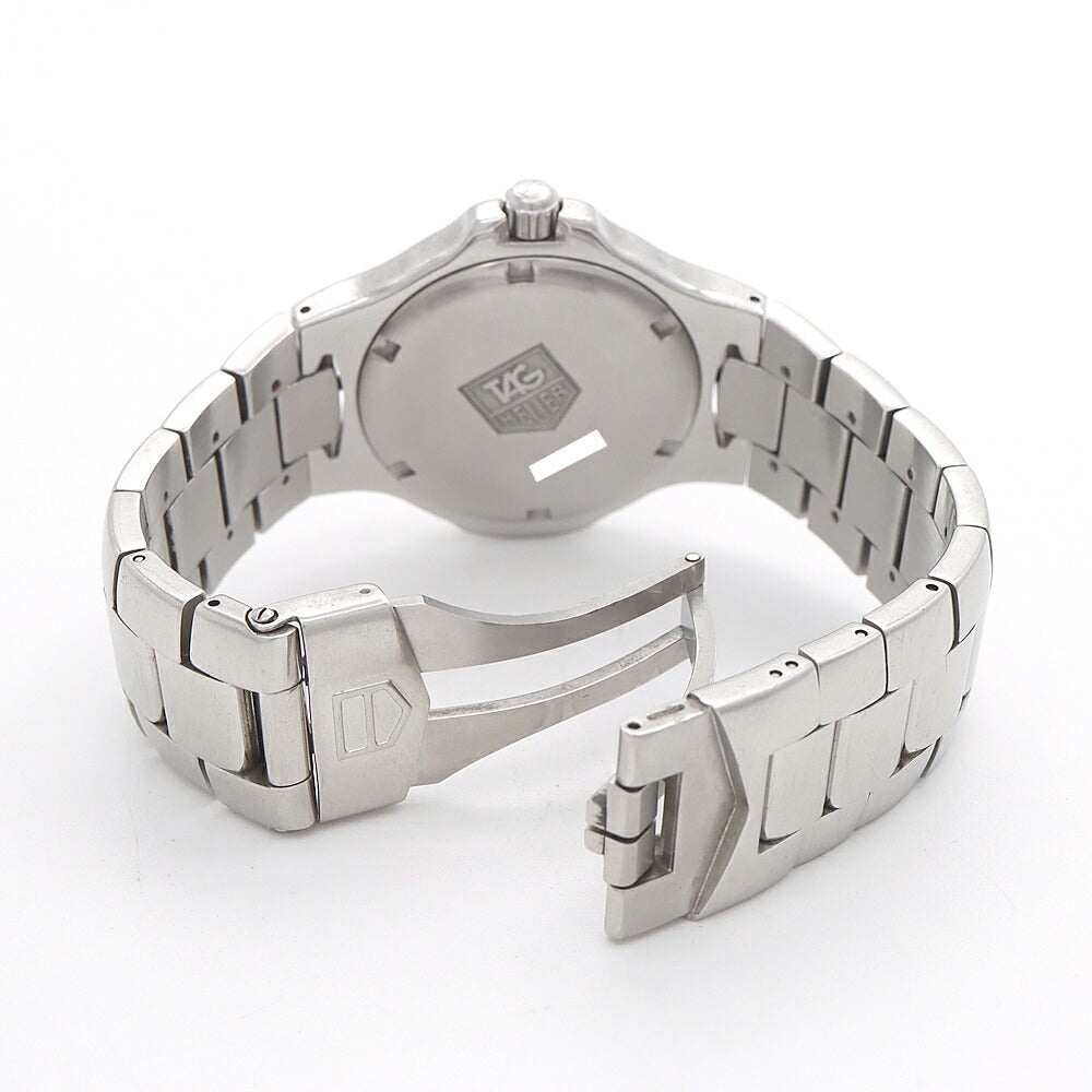 電池交換済 TAG Heuer タグホイヤー キリウム プロフェッショナル WL1116 デイト 200m防水 青 ブルー SS ステンレス メンズ クォーツ【6ヶ月保証】【腕時計】【中古】