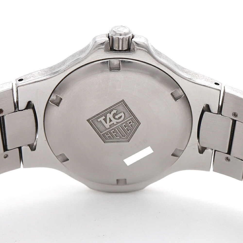 電池交換済 TAG Heuer タグホイヤー キリウム プロフェッショナル WL1116 デイト 200m防水 青 ブルー SS ステンレス メンズ クォーツ【6ヶ月保証】【腕時計】【中古】