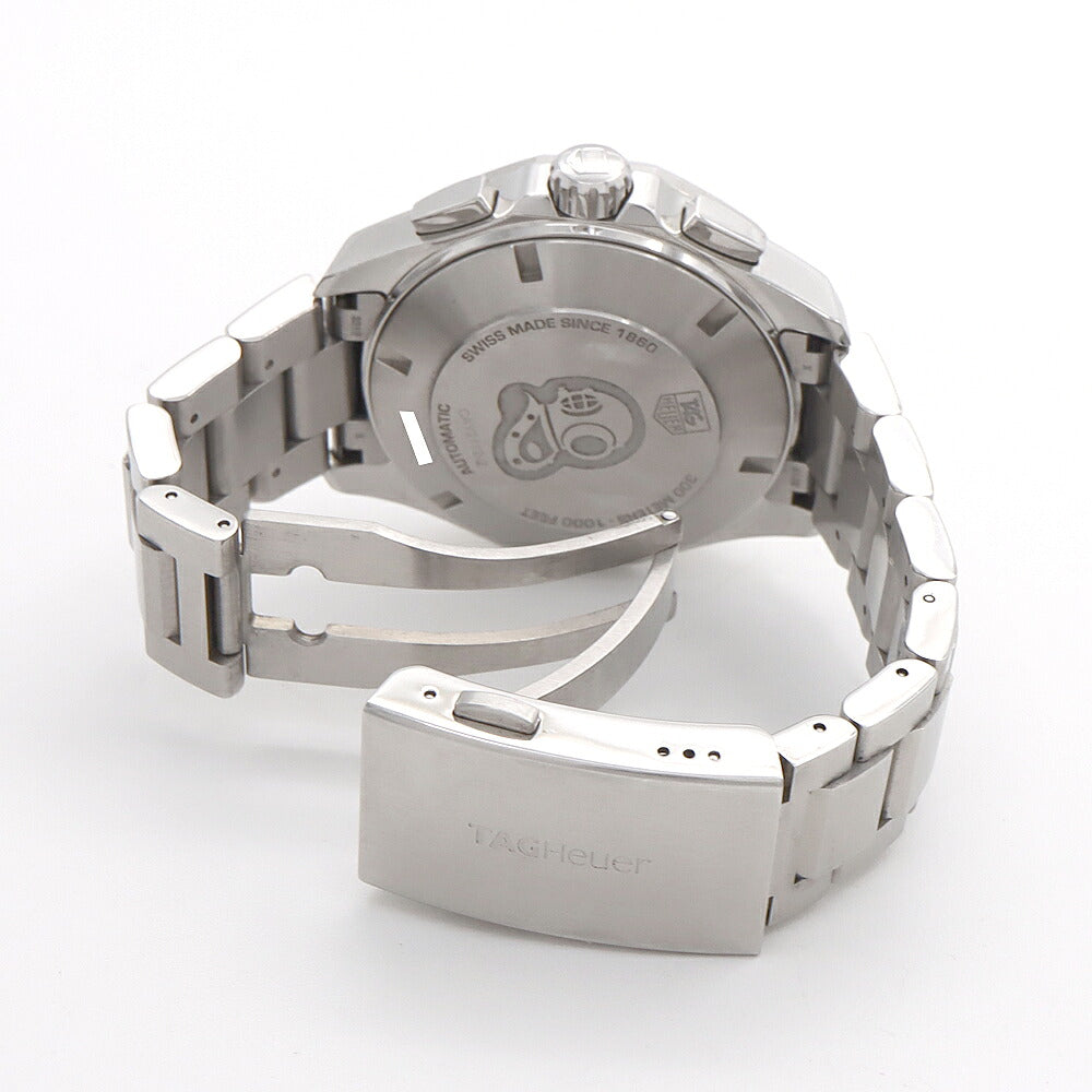 内部点検済 TAG Heuer タグホイヤー アクアレーサー キャリバー16 CAY2112-2 クロノグラフ デイト スモールセコンド 300m防水 青 ブルー SS ステンレス メンズ 自動巻き【6ヶ月保証】【腕時計】【中古】
