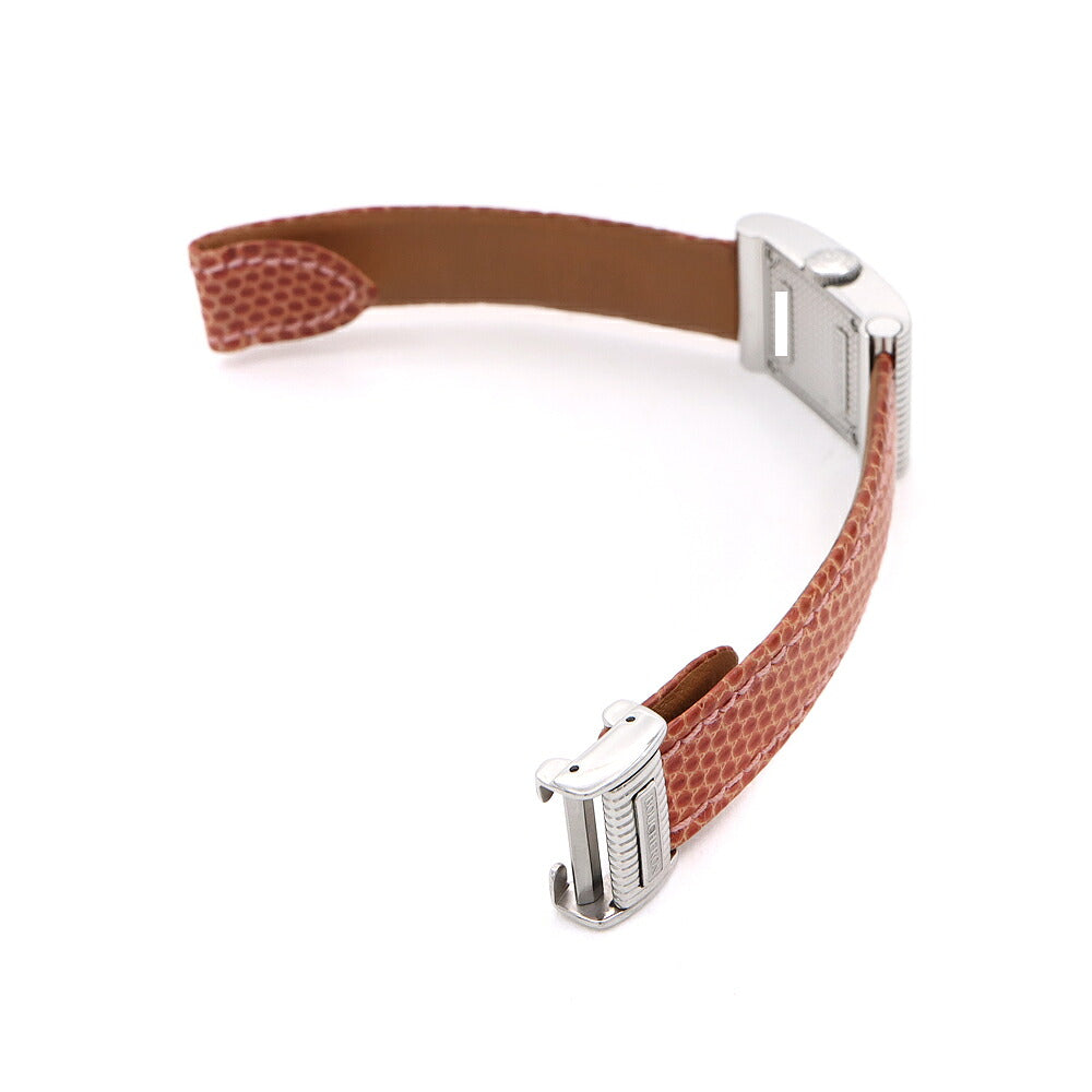 電池交換済 BOUCHERON ブシュロン リフレ ダイヤベゼル ダイヤモンド 12Pダイヤ シルバー SS ステンレス 純正ベルト 純正尾錠 レディース クォーツ【6ヶ月保証】【腕時計】【中古】