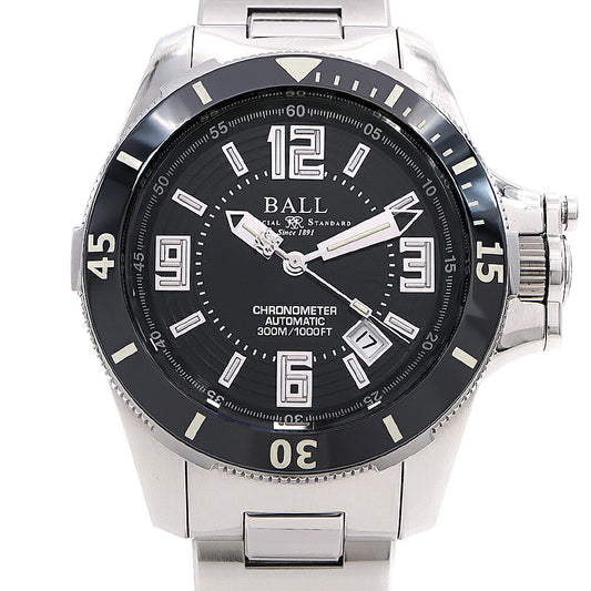 BALL ボール ウォッチ エンジニア ハイドロカーボン セラミック XV DM2136A DM2136A-SCJ-BK デイト 300m防水 黒 ブラック SS ステンレス メンズ 自動巻き【6ヶ月保証】【腕時計】【中古】