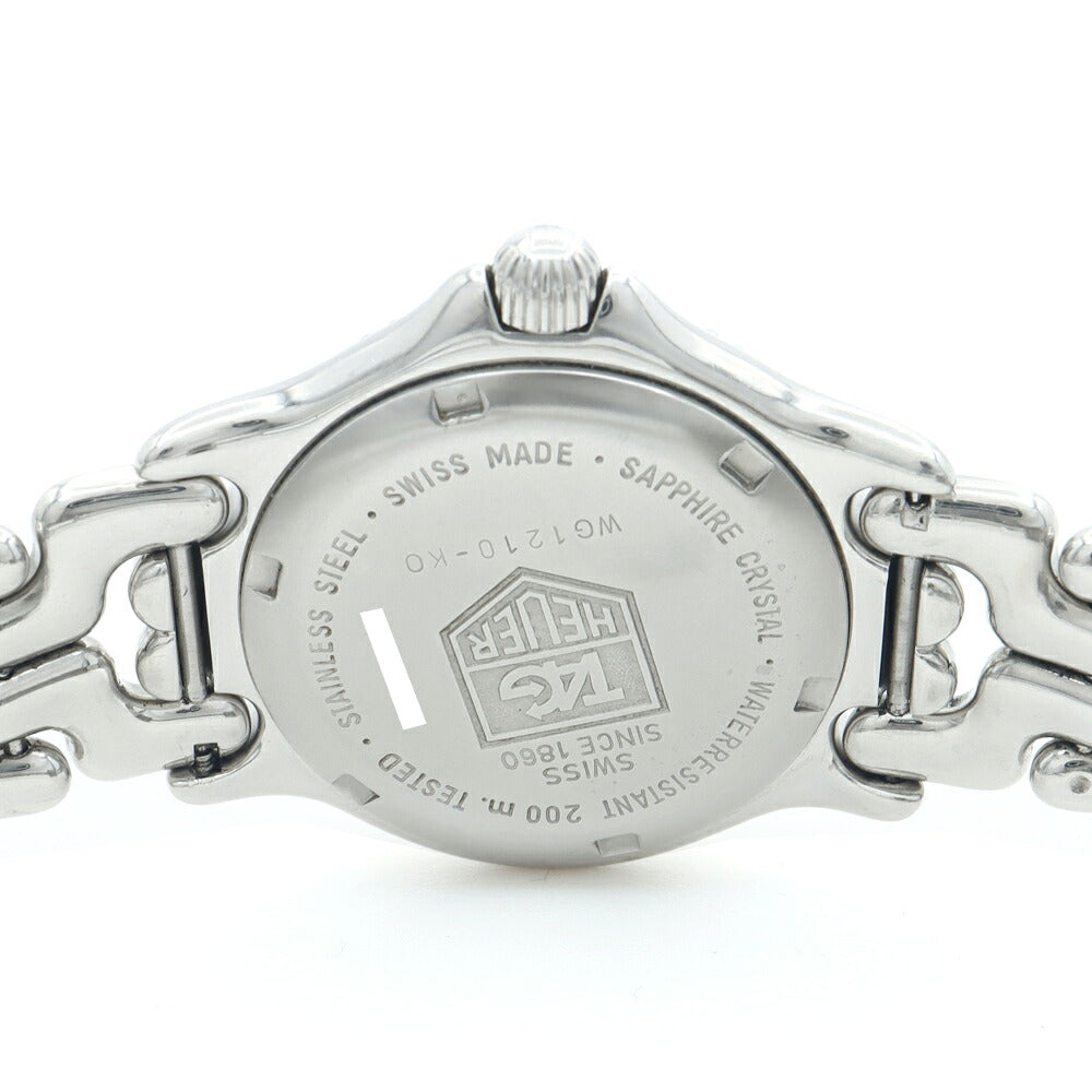 電池交換済 TAG Heuer タグホイヤー S/el セル プロフェッショナル WG1210-K0 デイト 200m防水 白 ホワイト SS ステンレス メンズ レディース ボーイズ クォーツ【6ヶ月保証】【腕時計】【中古】