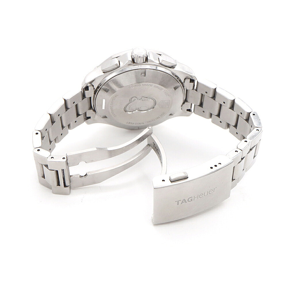 TAG Heuer タグホイヤー アクアレーサー キャリバー16 クロノグラフ CAP2112 BA0833 デイト 300m防水 青 ブルー SS ステンレス メンズ 自動巻き【6ヶ月保証】【腕時計】【中古】