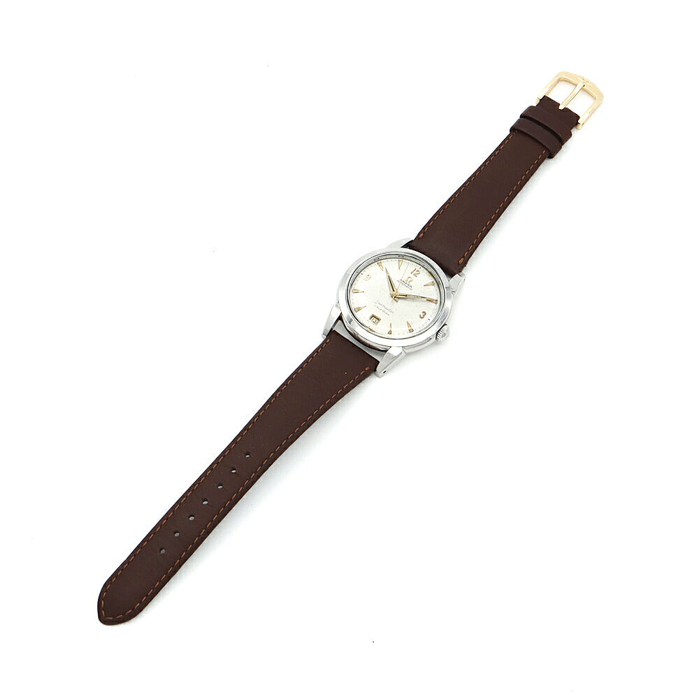OMEGA オメガ シーマスター カレンダー 2627-5SC Cal.353 17石 デイト アイボリー SS ステンレス メンズ 自動巻き アンティーク ヴィンテージ【腕時計】【中古】
