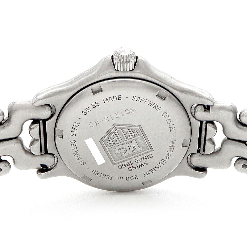 電池交換済 TAG Heuer タグホイヤー S/el セル プロフェッショナル WG1213-K0 デイト 200m防水 グレー SS ステンレス メンズ レディース ボーイズ クォーツ【6ヶ月保証】【腕時計】【中古】
