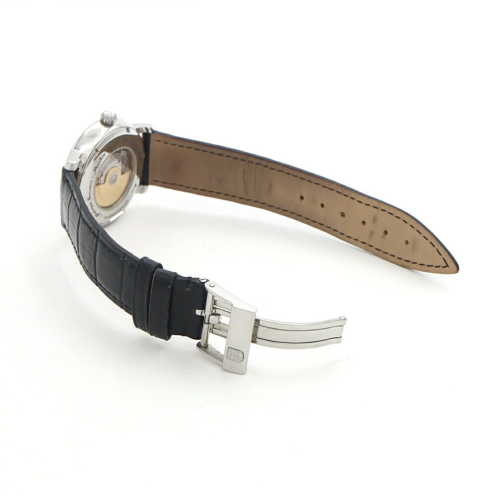 FREDERIQUE CONSTANT フレデリックコンスタント クラシック ハートビート FC-303/310X3P4/5/6 オープンハート デイト 裏スケ 黒 ブラック SS ステンレス 純正ベルト 純正尾錠 メンズ 自動巻き 【6ヶ月保証】【腕時計】【中古】