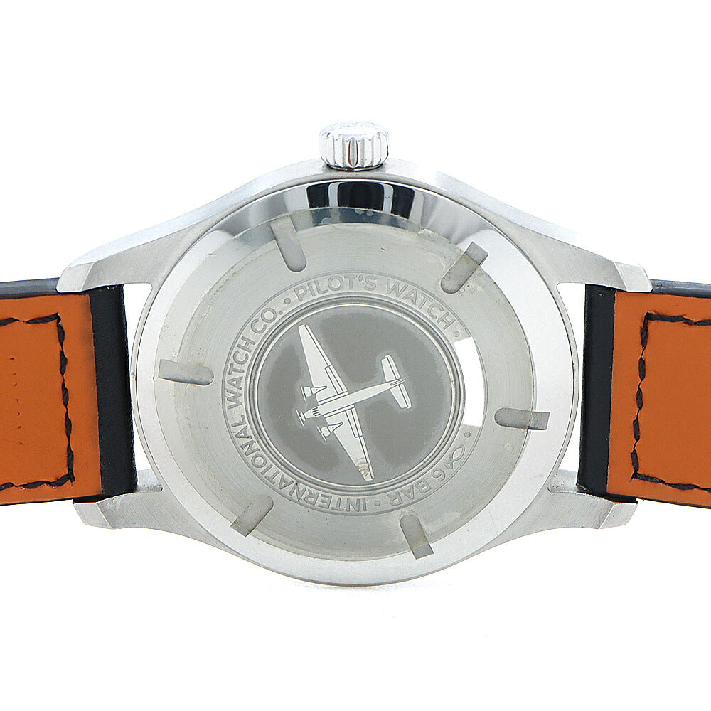 IWC インターナショナルウォッチカンパニー パイロットウォッチ マークXVIII IW327001 デイト 60m防水 黒 ブラック SS ステンレス 純正ベルト 純正尾錠 メンズ 自動巻き【6ヶ月保証】【腕時計】【中古】