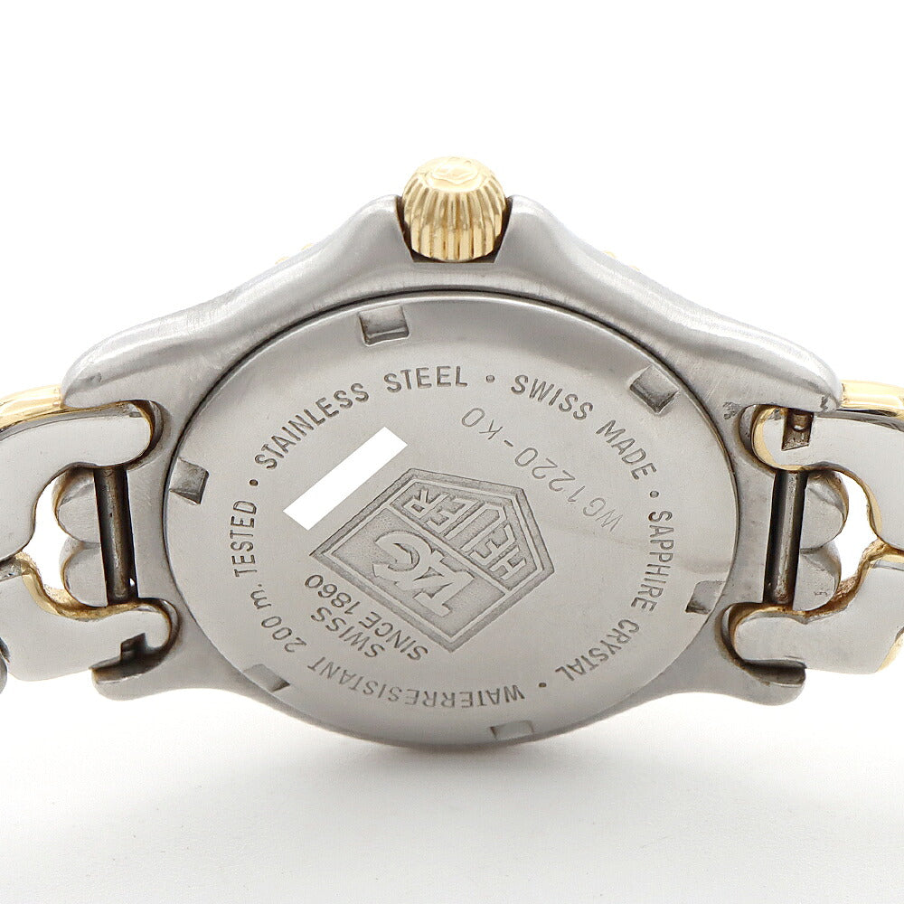 電池交換済 TAG Heuer タグホイヤー S/el セル プロフェッショナル WG1220 K0 デイト 200m防水 グレー SS ステンレス YGP イエローゴールド コンビ メンズ レディース ボーイズ クォーツ【6ヶ月保証】【腕時計】【中古】