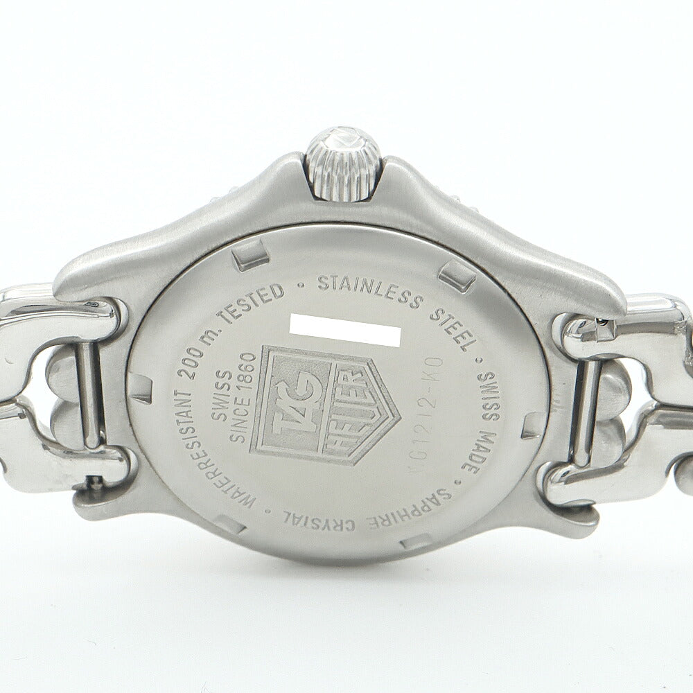 電池交換済 TAG Heuer タグホイヤー S/el セル プロフェッショナル200 WG1212-K0 WG1212 BA0437 デイト 200m防水 白 ホワイト SS ステンレス メンズ レディース ボーイズ クォーツ【6ヶ月保証】【腕時計】【中古】