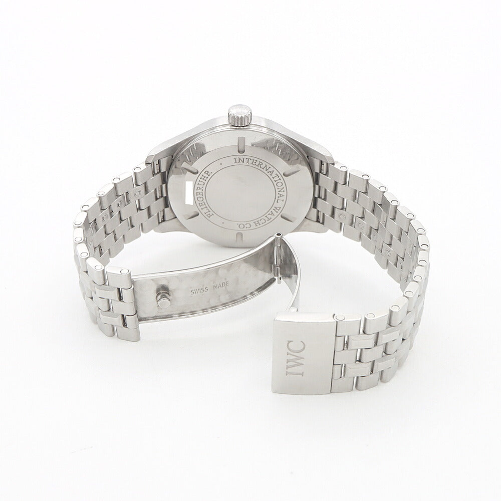 IWC インターナショナルウォッチカンパニー パイロットウォッチ スピットファイア マークXVI IW325505 デイト 60m防水 シルバー SS ステンレス メンズ 自動巻き【6ヶ月保証】【腕時計】【中古】