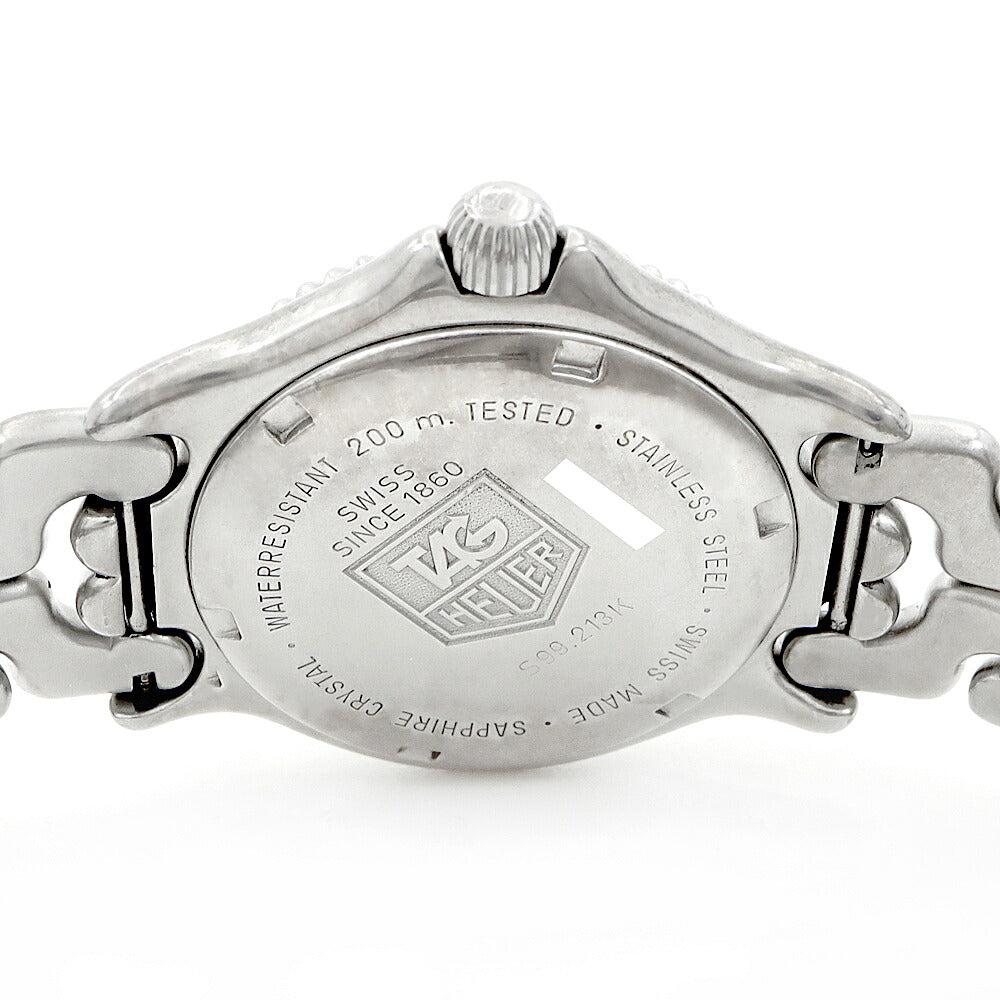 電池交換済 TAG Heuer タグホイヤー S/el セル プロフェッショナル S99.213K デイト 200m防水 グレー SS ステンレス メンズ レディース ボーイズ クォーツ【6ヶ月保証】【腕時計】【中古】