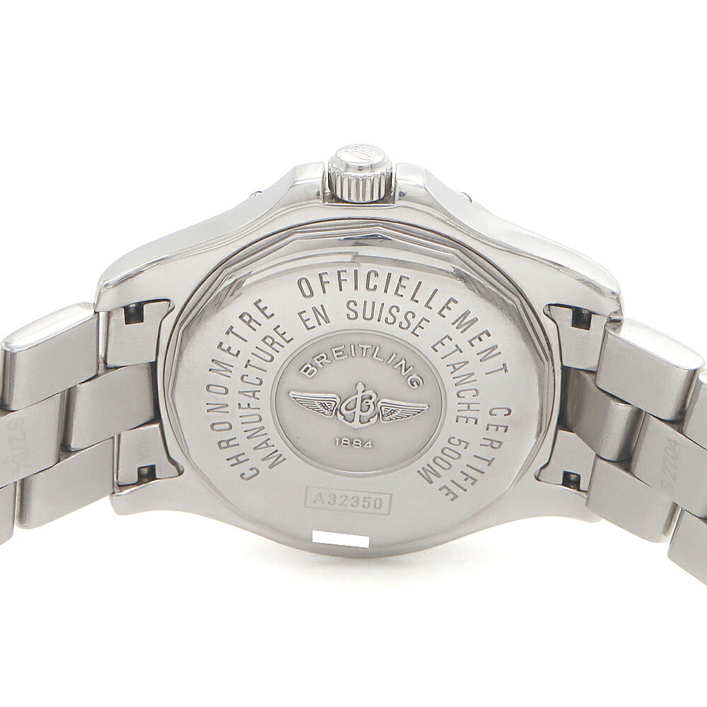 内部点検済 BREITLING ブライトリング コルト GMT A32350 デイト 500m防水 シルバー SS ステンレス メンズ 自動巻き【6ヶ月保証】【腕時計】【中古】