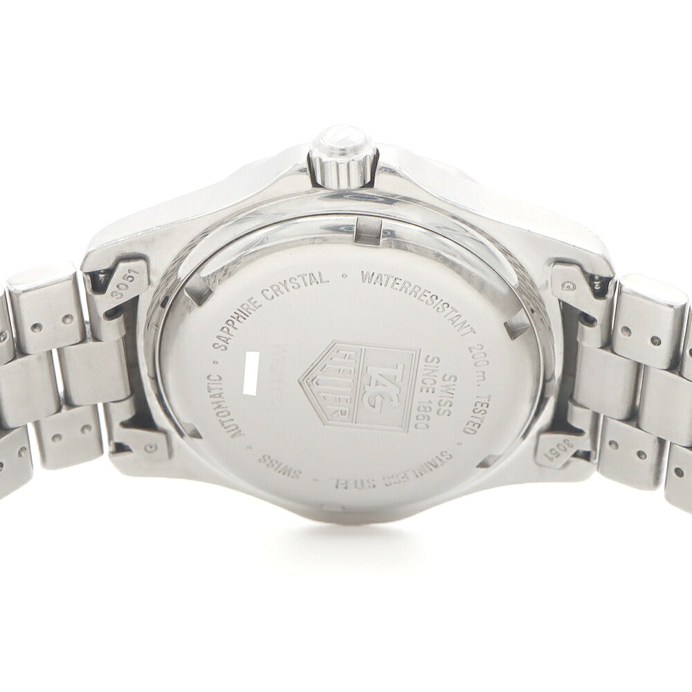 TAG Heuer タグホイヤー 2000シリーズ WK2117 デイト 200m防水 青 ブルー SS ステンレス メンズ 自動巻き【6ヶ月保証】【腕時計】【中古】