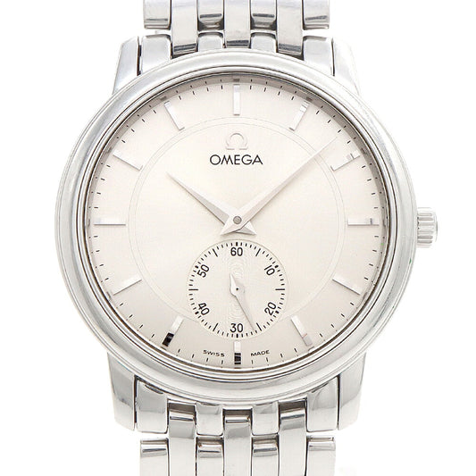 OMEGA オメガ DeVille デビル プレステージ 4520.31 スモールセコンド シルバー SS ステンレス メンズ 手巻き デヴィル【6ヶ月保証】【腕時計】【中古】
