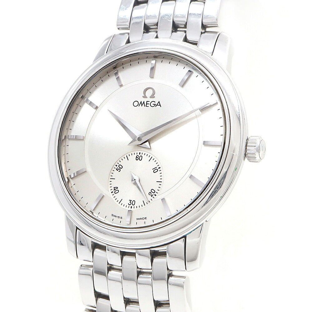OMEGA オメガ DeVille デビル プレステージ 4520.31 スモールセコンド シルバー SS ステンレス メンズ 手巻き デヴィル【6ヶ月保証】【腕時計】【中古】