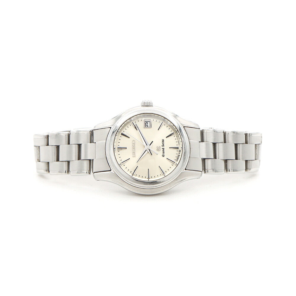 電池交換済 SEIKO セイコー GS グランドセイコー 4J52-0A10 STGF025 デイト 100m防水 シルバー SS ステンレス レディース クォーツ【6ヶ月保証】【腕時計】【中古】