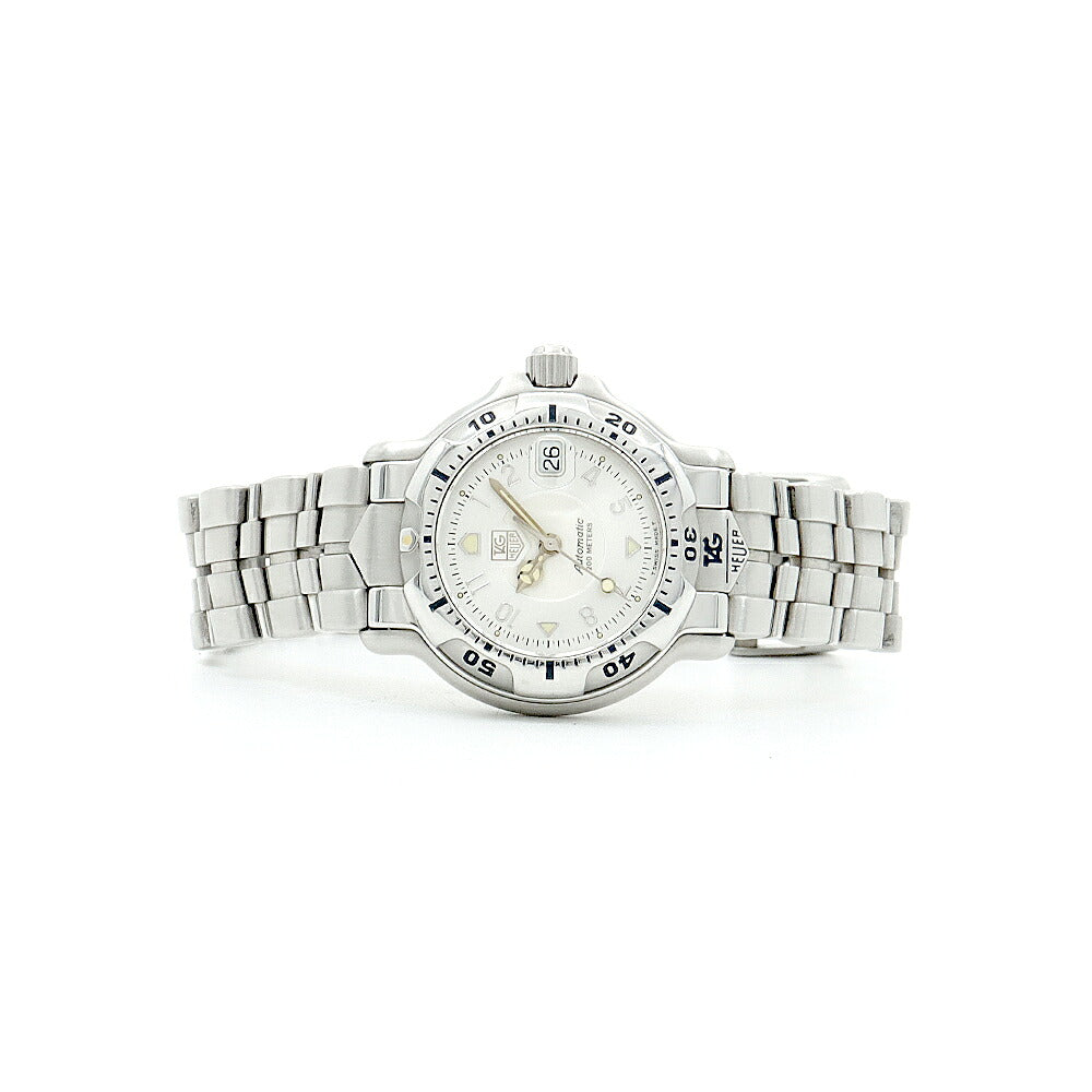 TAG Heuer タグホイヤー 6000シリーズ WH2311-K1 デイト 200m防水 シルバー SS ステンレス レディース 自動巻き【6ヶ月保証】【腕時計】【中古】