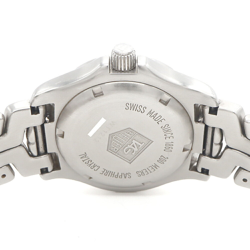 電池交換済 TAG Heuer タグホイヤー リンク プロフェッショナル WT1212 デイト 200m防水 シルバー SS ステンレス メンズ クォーツ【6ヶ月保証】【腕時計】【中古】