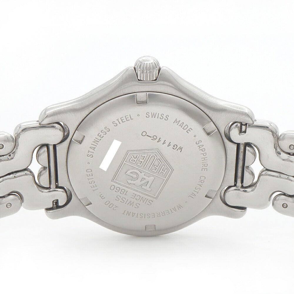 電池交換済 TAG Heuer タグホイヤー S/el セルシリーズ プロフェッショナル WG1116-0 WG1116 デイト 200m防水 緑 グリーン SS ステンレス メンズ クォーツ【6ヶ月保証】【腕時計】【中古】