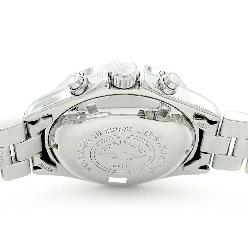 BREITLING ブライトリング コルト クロノグラフ A13035 A13035.1 デイト 100m防水 黒 ブラック SS ステンレス メンズ 自動巻き【6ヶ月保証】【腕時計】【中古】