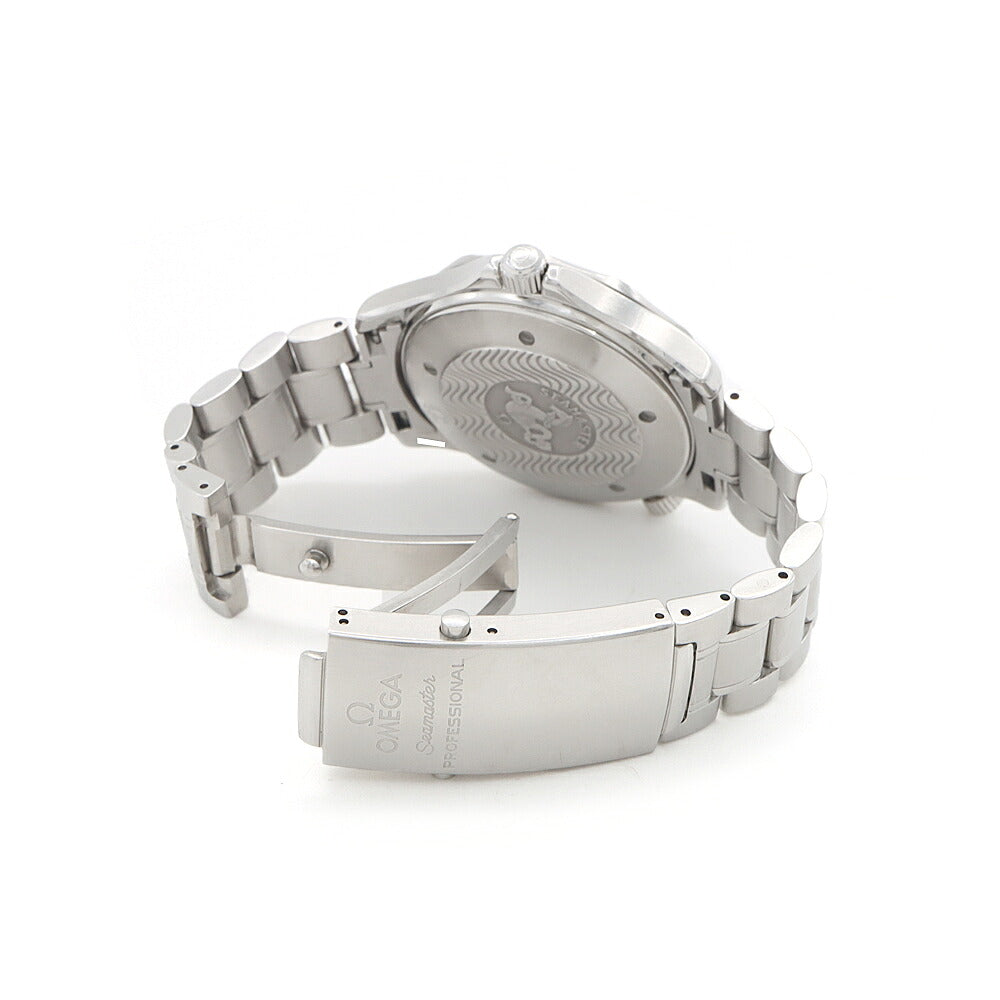 OMEGA オメガ シーマスター プロフェッショナル 300 2255.80 300m防水 デイト 青 ブルー SS ステンレス メンズ 自動巻き【6ヶ月保証】【腕時計】【中古】