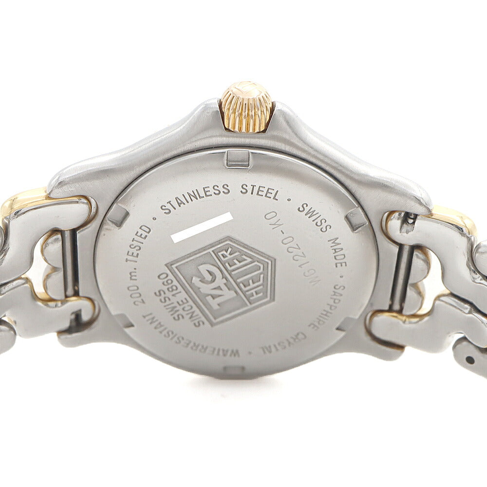 電池交換済 TAG Heuer タグホイヤー S/el セル プロフェッショナル WG1220 K0 デイト 200m防水 グレー SS ステンレス YGP イエローゴールド コンビ メンズ レディース ボーイズ クォーツ【6ヶ月保証】【腕時計】【中古】