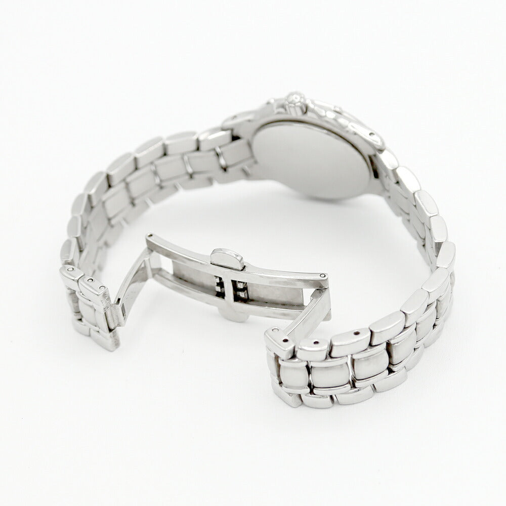 MAURICE LACROIX Calypso 5324 Date White Silver SS Stainless Steel Ladies Quartz [6 Month Warranty] [Watch] [Used]