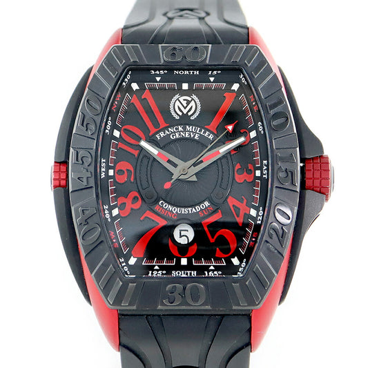 FRANCK MULLER FRANCK MULLER Frank Muller Conquiste Doll Grand Prix Rising Sun 8900SCGPJRS 100 Limited Japan Limited Black Black Gyoche Titan Genuine Belt Genuine Bell Men Automatic Wind [6 months Warranty] [Used] [Watch]