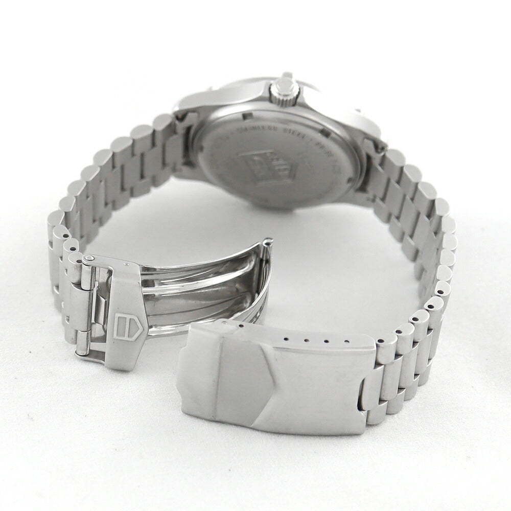 電池交換済 TAG Heuer タグホイヤー プロフェッショナル 962.013R 200m防水 デイト 黒 ブラック SS ステンレス メンズ クォーツ【6ヶ月保証】【腕時計】【中古】