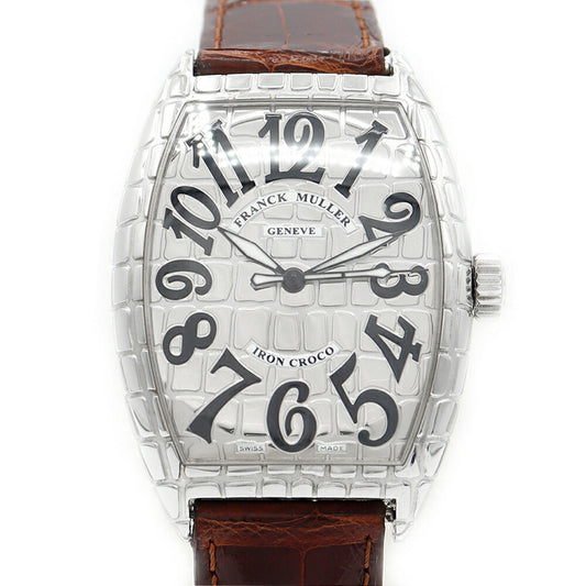 Inspection of internal point and Franck Muller Tonnow Carbex Iron Curco 7880SCIRONCRO Silver SS Stainless Steel Genuine Belt Genuine Buckwheat Men Automatic Winding Tonoukerbex [6 months warranty] [Used]