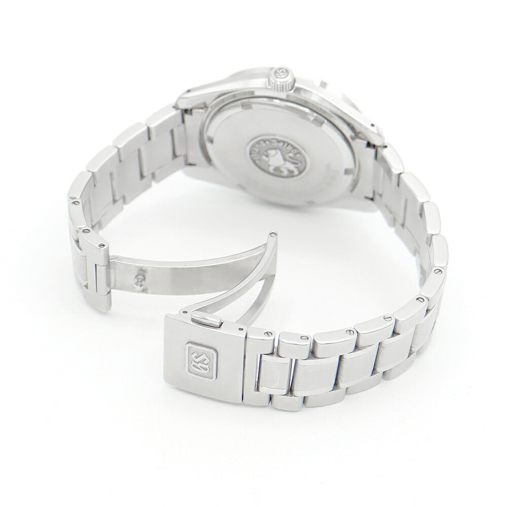 電池交換済 SEIKO セイコー グランドセイコー GS 9F82-0AA0 SBGV005 マスターショップ限定 100m防水 デイト シルバー アイボリー SS ステンレス メンズ クォーツ【6ヶ月保証】【腕時計】【中古】