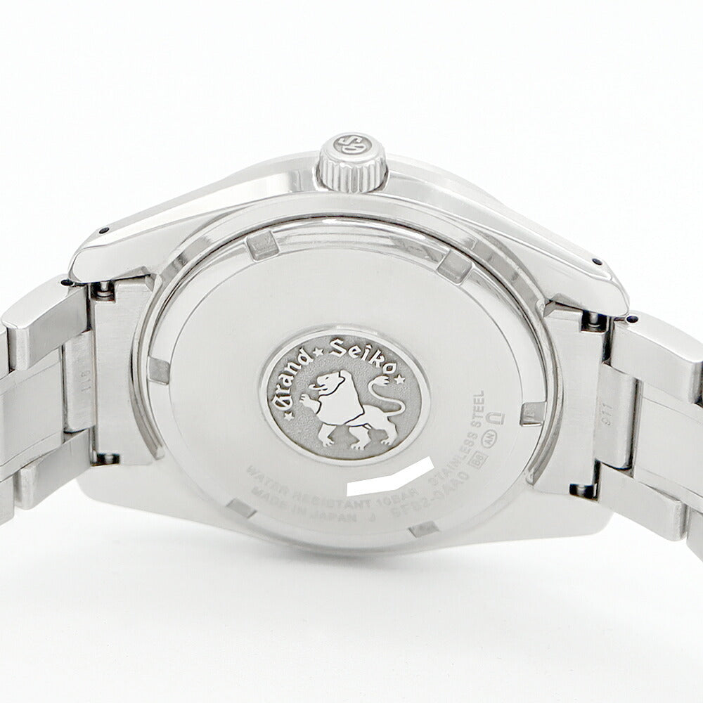 電池交換済 SEIKO セイコー グランドセイコー GS 9F82-0AA0 SBGV005 マスターショップ限定 100m防水 デイト シルバー アイボリー SS ステンレス メンズ クォーツ【6ヶ月保証】【腕時計】【中古】