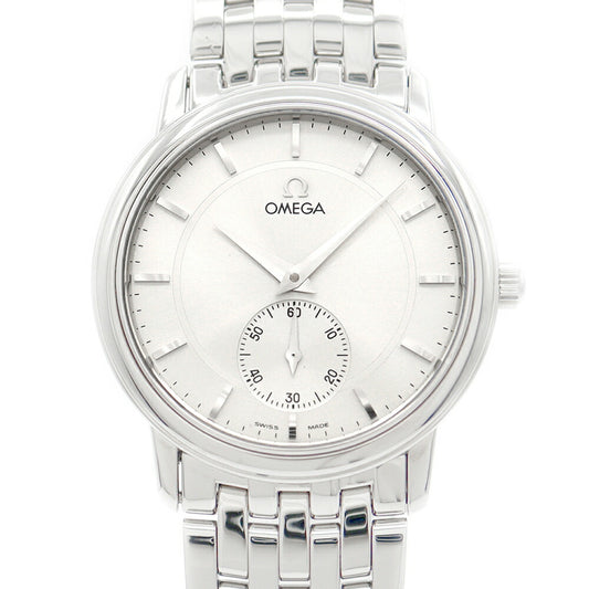 Internal point inspection OMEGA Omega Devil Prestige 4520.31 Small Second Silver SS Stainless Men Hand -wound Devil [6 months warranty] [Watch] [Used]