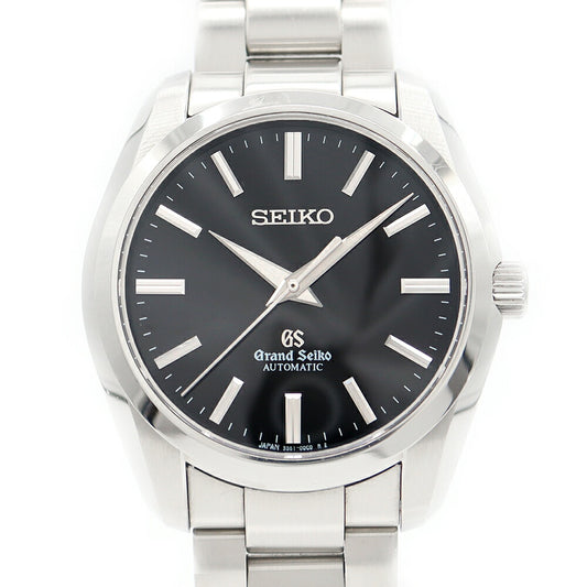 Inspector SEIKO Seiko GS Grand Seiko Mechanical 9S61-00B0 SBGR101 100m Waterproof Black Black Black SS Stainless Men Automatic Wind [6 months Warranty] [Watch] [Used]