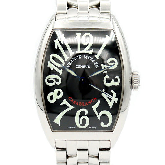 Domestic Genuine FRANCK MULLER Frank Muller Casablanca 6850 M CASA AC Black Black SS Stainless Men Automatic Wind [6 months warranty] [Used] [Watch]