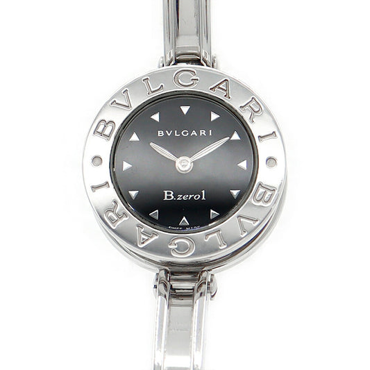 Battery replacement BVLGARI Bulgari B-ZERO1 Beezero One BZ22S Black Black SS Stainless Ladies Quartz Bangle Watch [6 months warranty] [Watch] [Used]