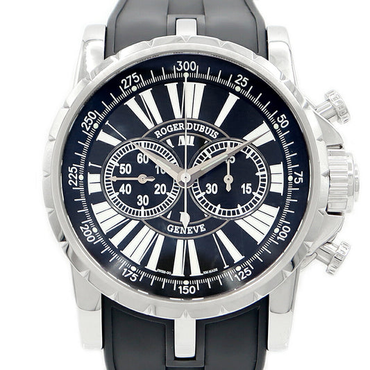 Inspection Roger DUBUIS Roger Dubuis Roger Dubui Excaliver Chronograph EX45.78.9 9.71R Limited 50m Waterproof Back Suku Black Black Black Black SS Stainless Steel Genuine Belt Genuine Bucket Men's Automatic Wind
