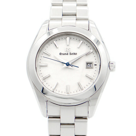 Battery replacement SEIKO Seiko Grand SEIKO Grand Seiko Heritage Collection STGF359 4J52-0AL0 Date Snow White White White White White SS Stainless Ladies Quartz [6 months Warranty] [Watch] [Used]