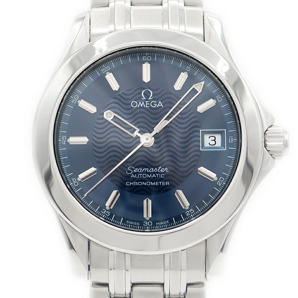 OMEGA Omega Sea Master 120m Chronometer 2501.81 Date Blue Blue SS Stainless Men Automatic Wind [6 months warranty] [Watch] [Used]