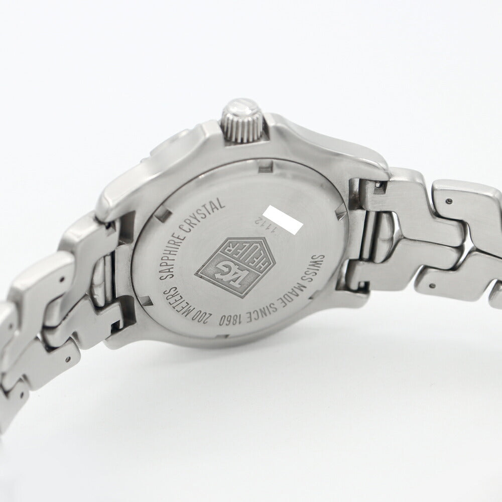 Battery replacement TAG HEUER Tag Hey Link Professional 200 WT1112 200m Waterproof Date Silver SS Stainless Steel Men Quartz [6 months warranty] [Watch] [Used]