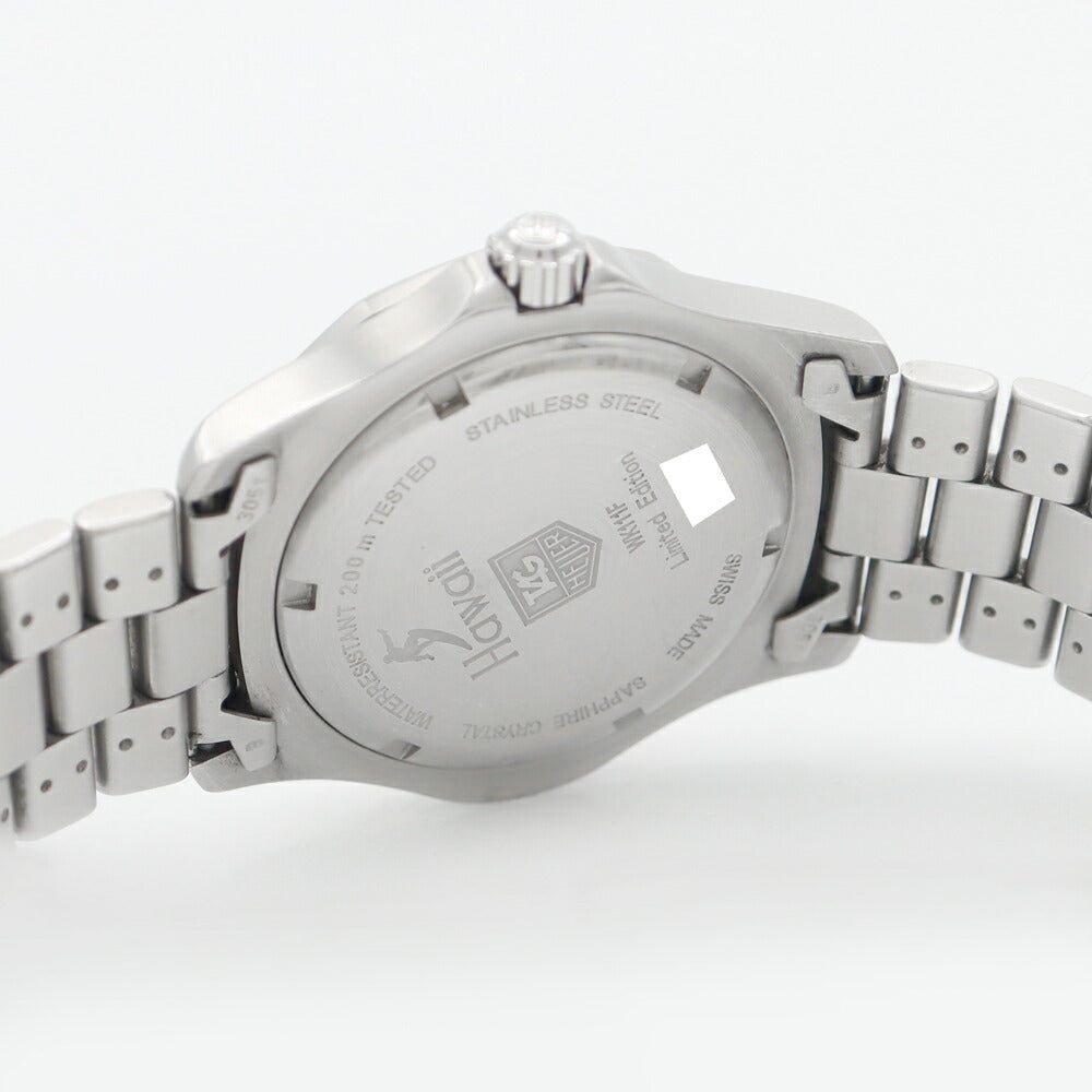 電池交換済 TAG Heuer タグホイヤー プロフェッショナル200 ハワイ600本限定 WK111F 200m防水 デイト 青 ブルー SS ステンレス メンズ クォーツ【6ヶ月保証】【腕時計】【中古】