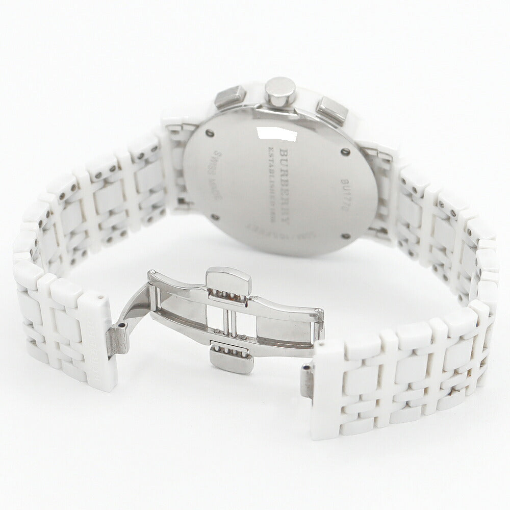 電池交換済 BURBERRY バーバリー ヘリテージ クロノグラフ BU1770 