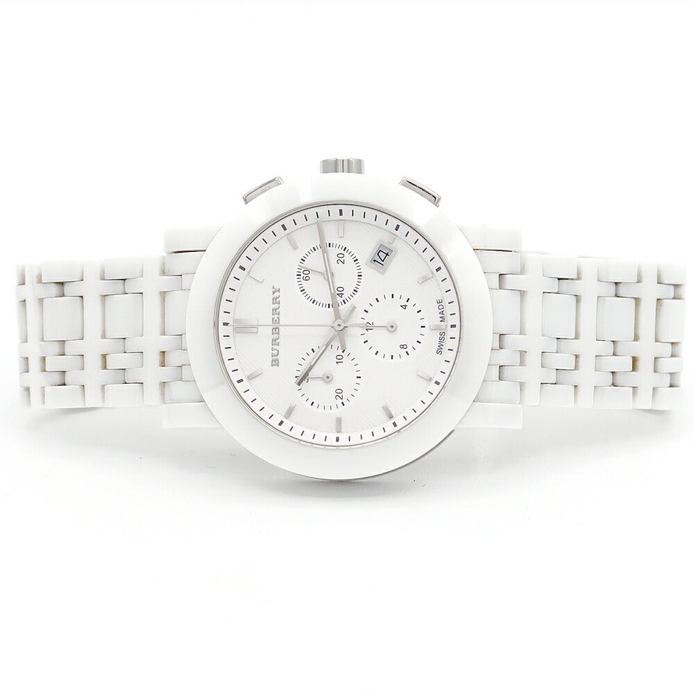 電池交換済 BURBERRY バーバリー ヘリテージ クロノグラフ BU1770 