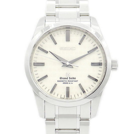 Battery replacement SEIKO Seiko Grand Seiko GS 9F61-0AA0 SBGX039 Master Shop Limited Enhanced White Ivory White Ivory SS Stainless Steel Men's Quartz [6 months warranty] [Watch] [Used]