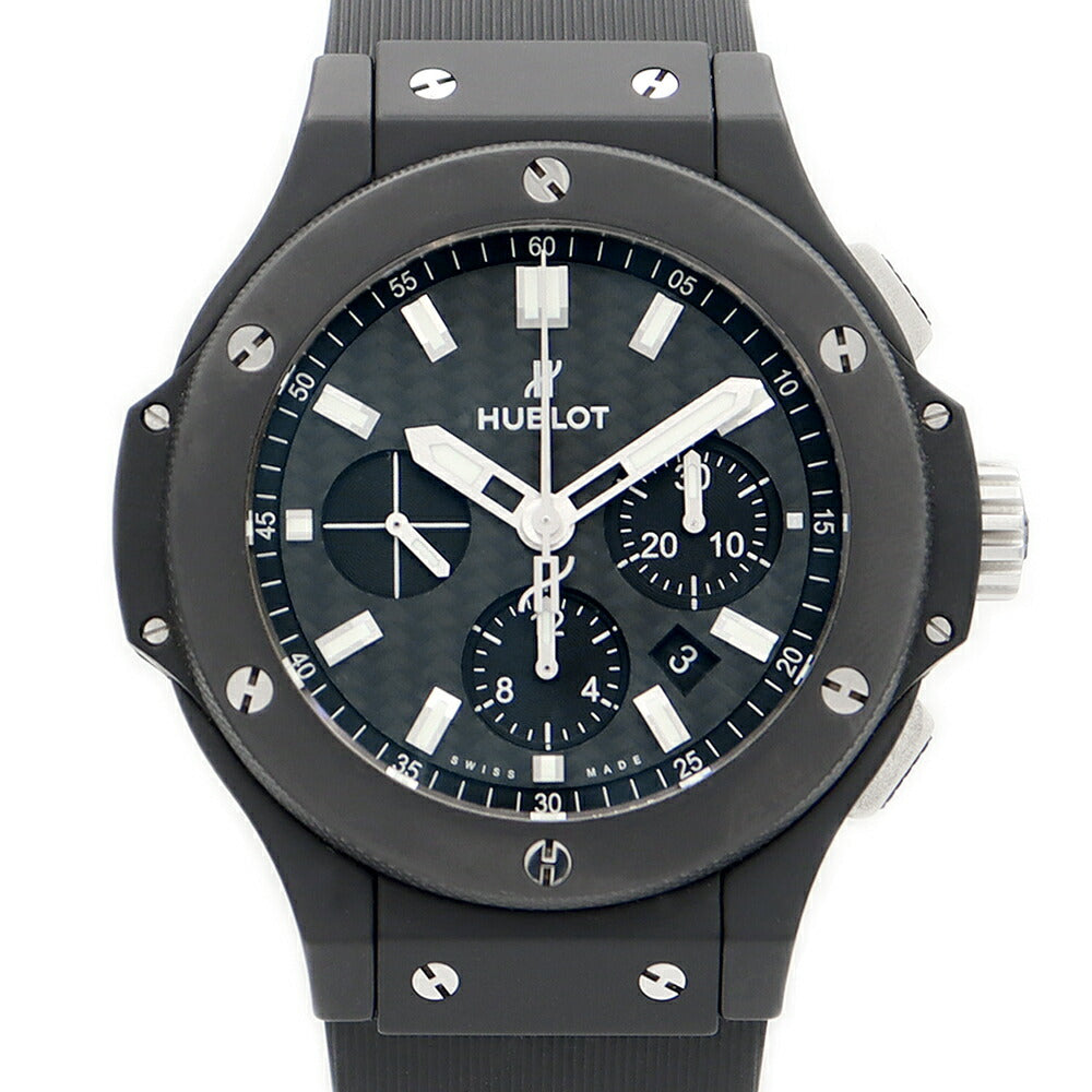 HUBLOT Ublo Big Bang Evolution Black Magic 301.ci.1770.RX 44mm Chronograph Black Black Ceramic Titan Genuine Rubber Belt Genuine Bucket Men's Automatic Wind